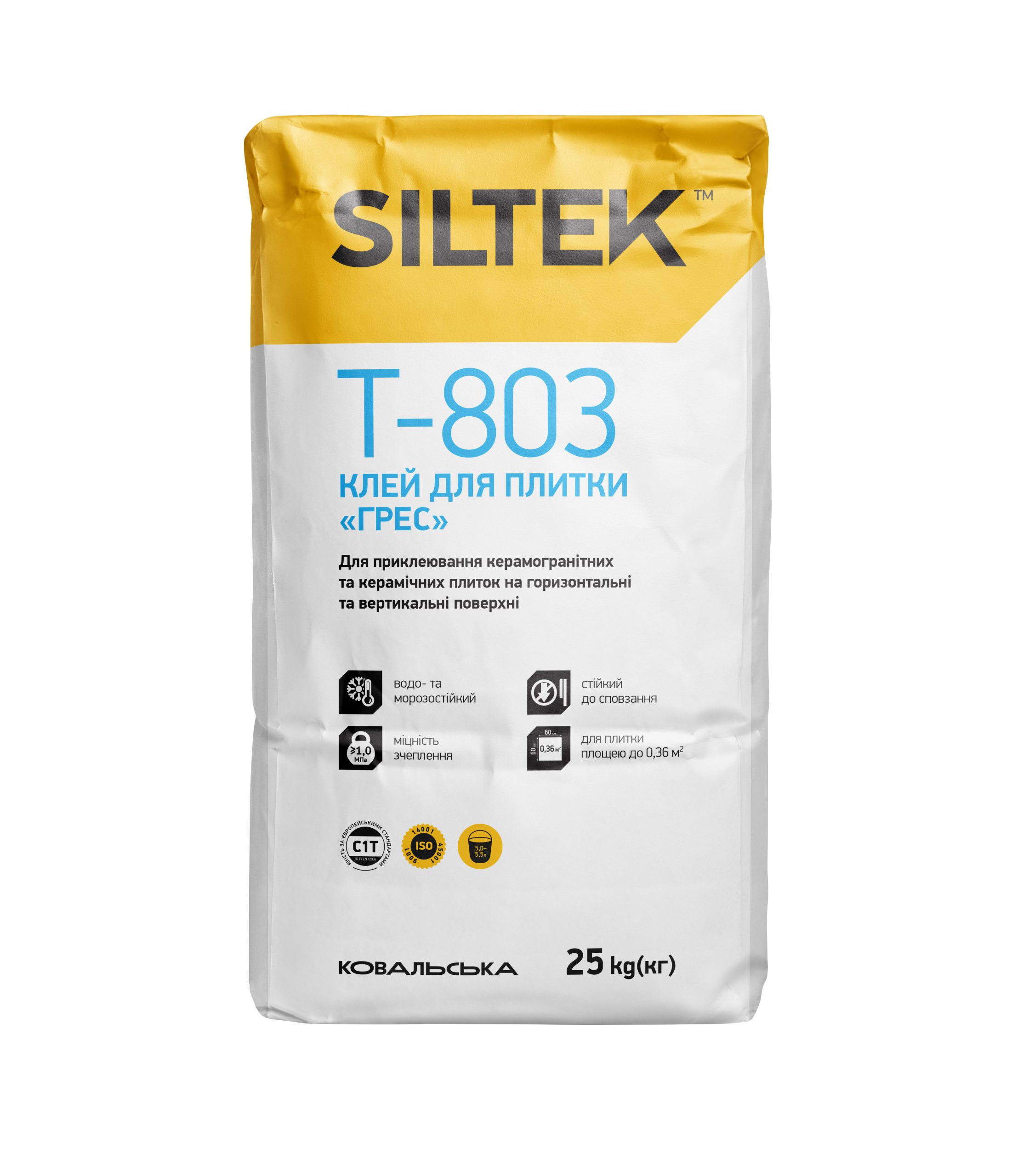 Siltek T-803 Клей для плитки Грес